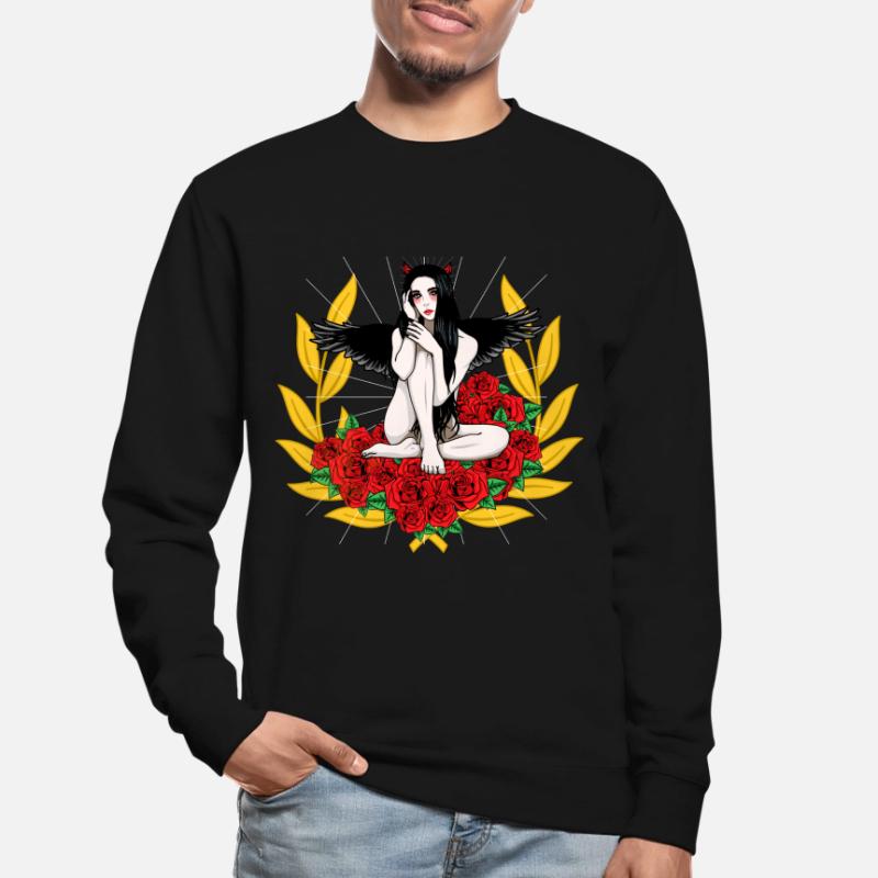 Femme du diable Diable Satan’s Roast Devil Sweat-shirt Unisexe