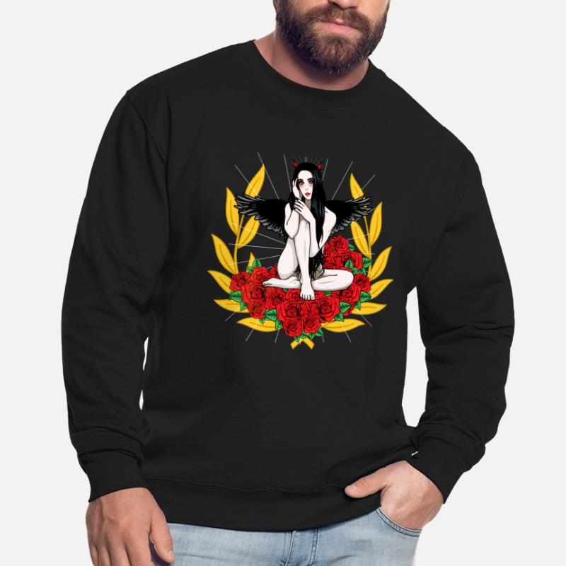Devilish Devil Woman Satan's Roast Devil Unisex Sweatshirt