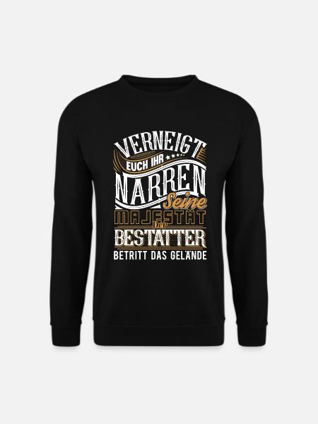 Bestatter - Unisex Pullover - Schwarz