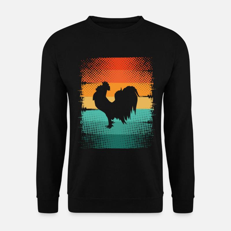 Hahn - Unisex Pullover - Schwarz