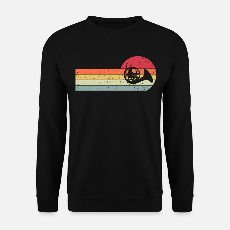 Waldhorn - Unisex Pullover - Schwarz