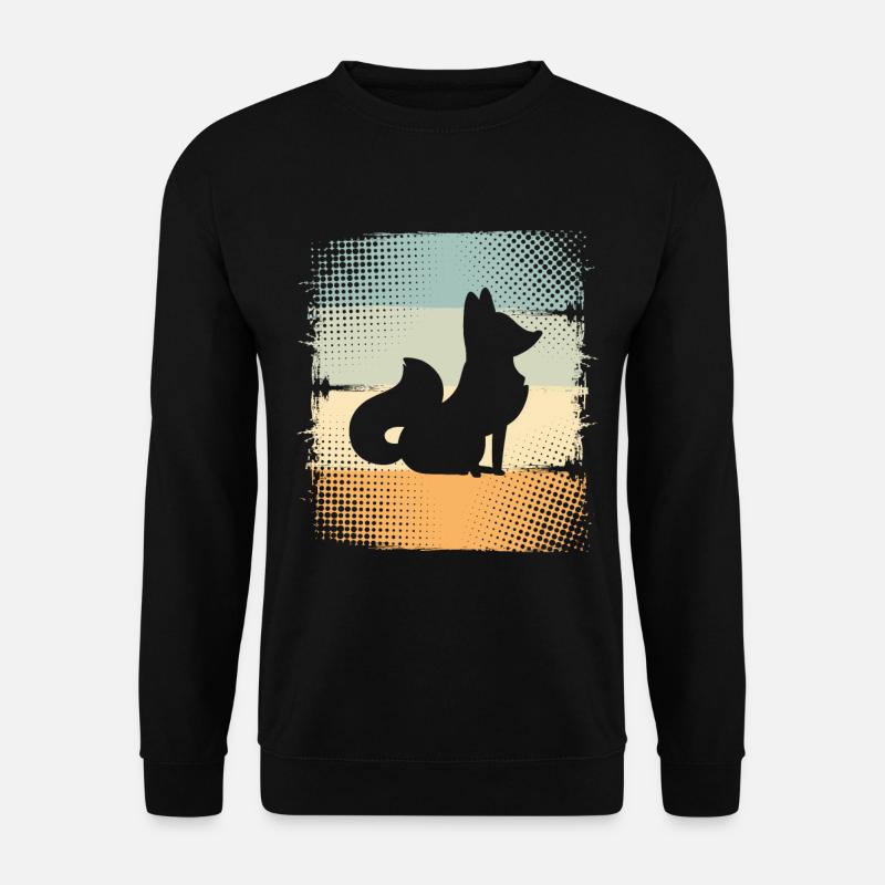 Fuchs - Unisex Pullover - Schwarz