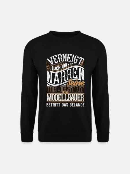 Modellbauer - Unisex Pullover - Schwarz