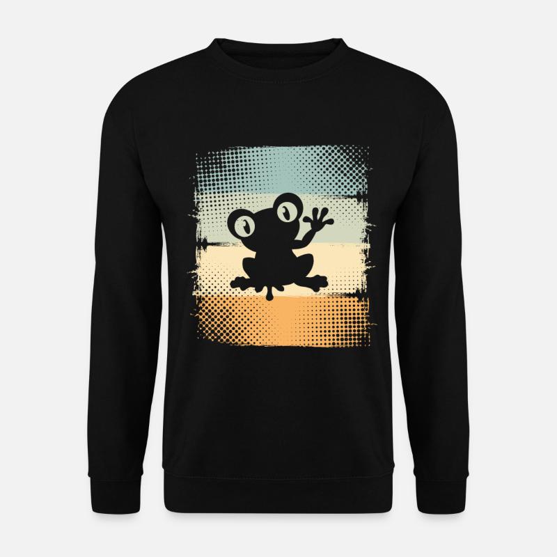 Frog - Unisex Sweatshirt - black