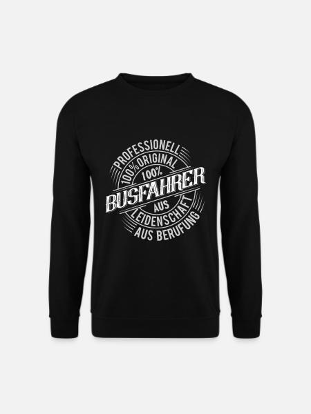 Busfahrer - Unisex Pullover - Schwarz