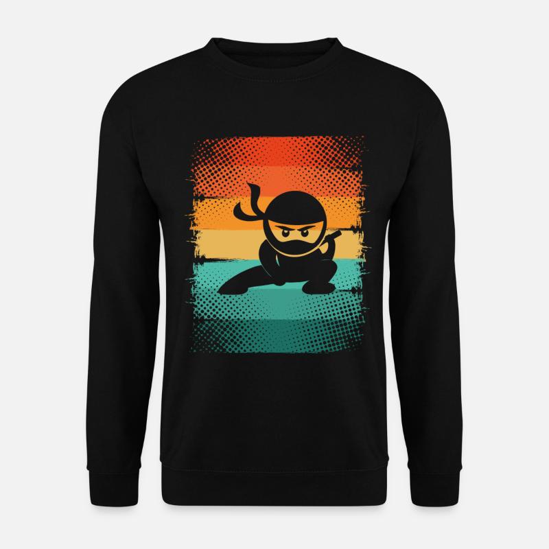 Ninja - Unisex Pullover - Schwarz