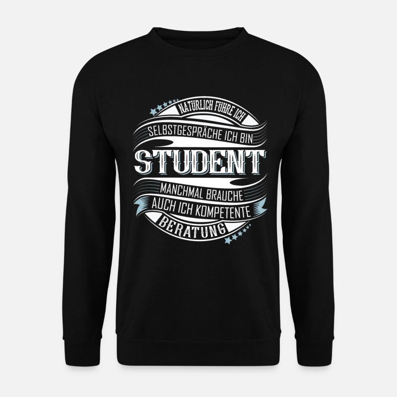 Student - Unisex Pullover - Schwarz
