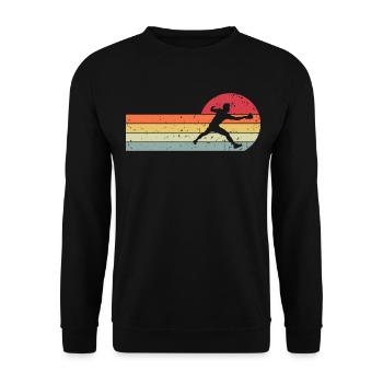Tischtennis - Unisex Pullover - Schwarz - Vorne - Alina (178cm) & Michal (187cm)