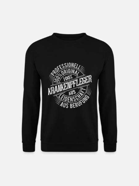 Krankenpfleger - Unisex Pullover - Schwarz