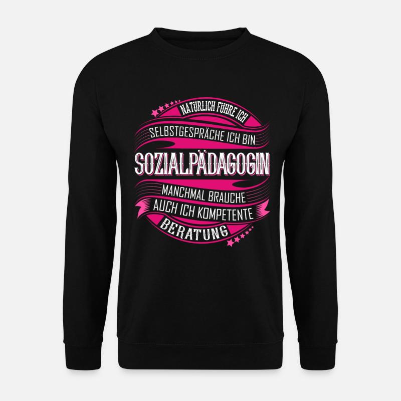 Sozialpädagogin - Unisex Pullover - Schwarz