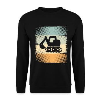 Bagger - Unisex Pullover - Schwarz - Vorne - Alina (178cm) & Michal (187cm)