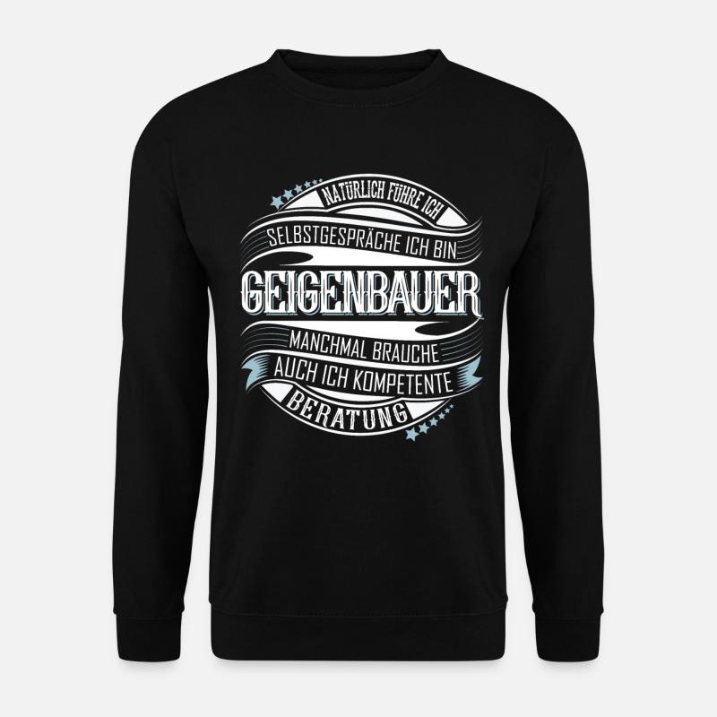 Geigenbauer - Unisex Pullover - Schwarz