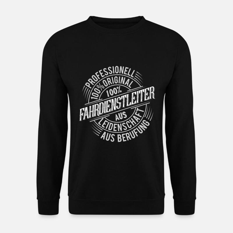 Fahrdienstleiter - Unisex Pullover - Schwarz