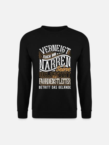 Fahrdienstleiter - Unisex Pullover - Schwarz