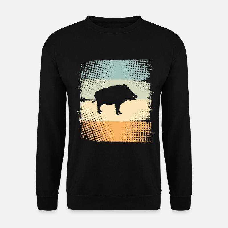 Wild boar - Unisex Sweatshirt - black
