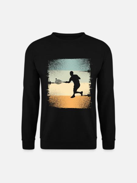 Tennis - Sweat-shirt Unisexe - noir