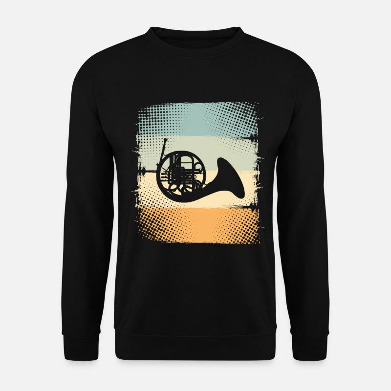 Bugle - Unisex Sweatshirt - black