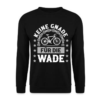 Keine Gnade Für Die Wade - Unisex Pullover - Schwarz - Vorne - Alina (178cm) & Michal (187cm)