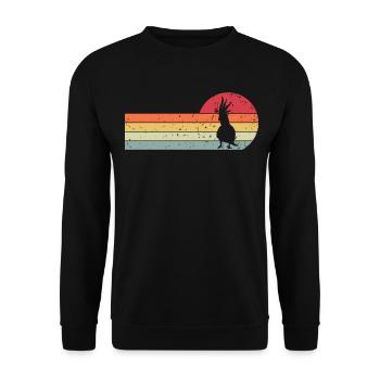 Kakadu - Unisex Pullover - Schwarz - Vorne - Alina (178cm) & Michal (187cm)