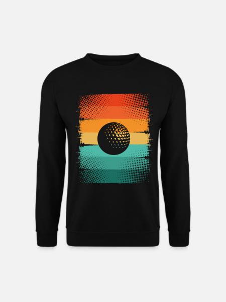 Balle de golf - Sweat-shirt Unisexe - noir
