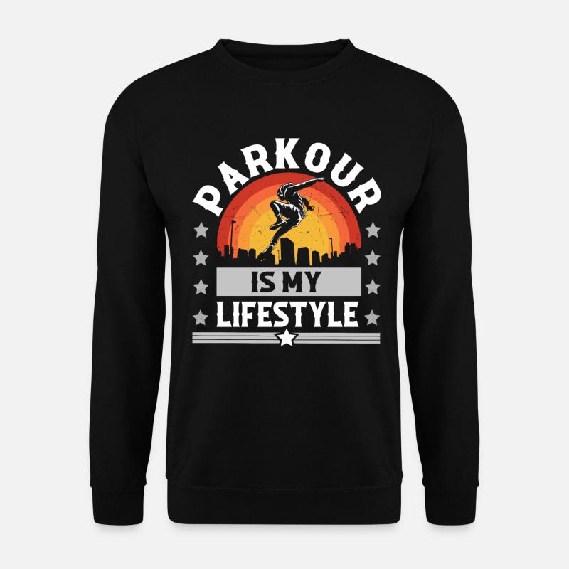 Parkour - Unisex Sweatshirt - black
