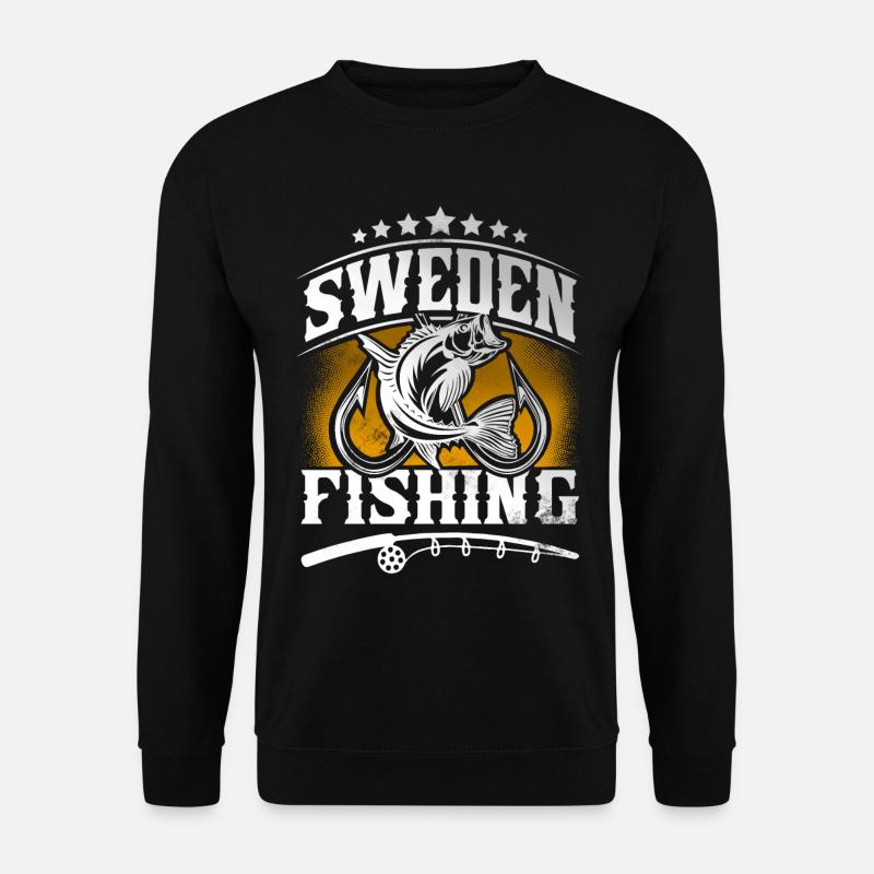 Suède Pêcheur pêcheur - Sweat-shirt Unisexe - noir