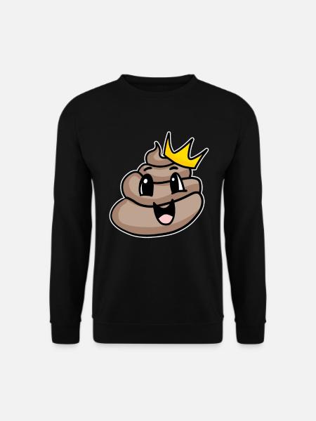 Poop King - Unisex Sweatshirt - black