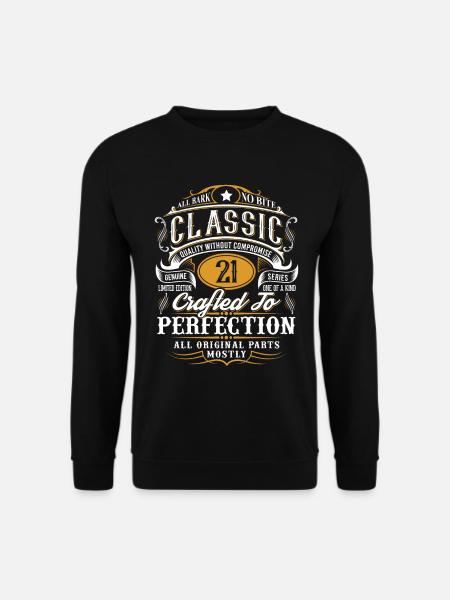 21e anniversaire - Sweat-shirt Unisexe - noir
