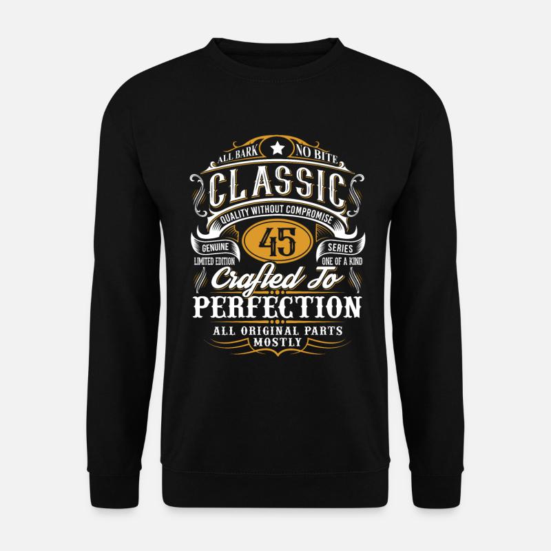 45e anniversaire - Sweat-shirt Unisexe - noir