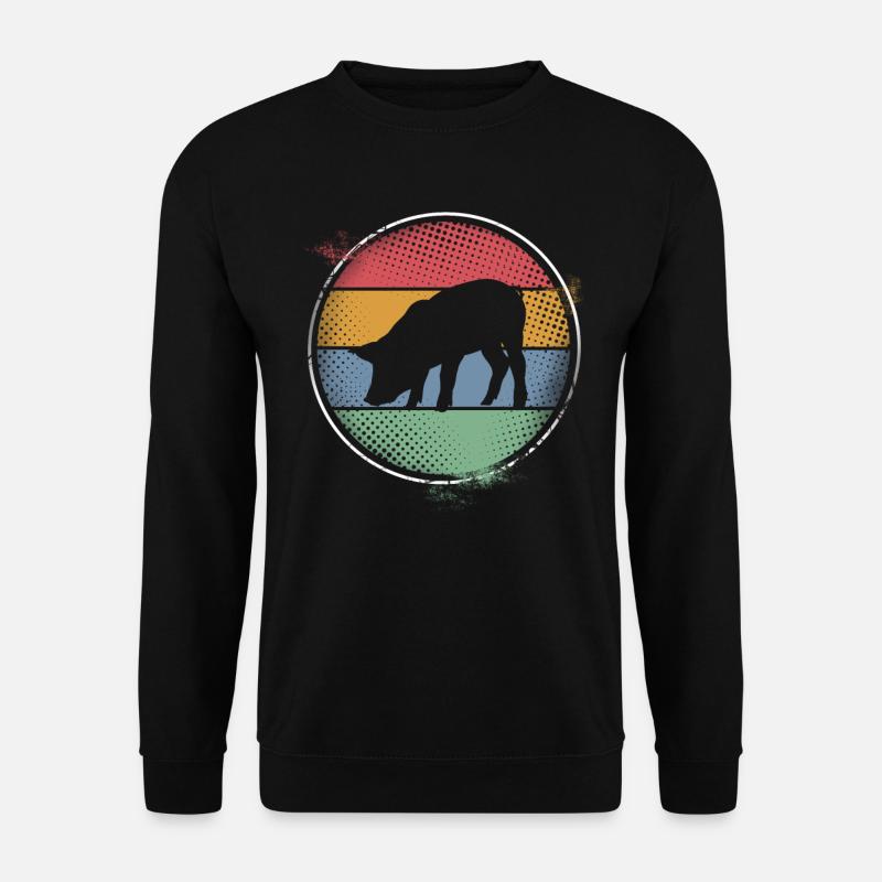Cochon - Sweat-shirt Unisexe - noir