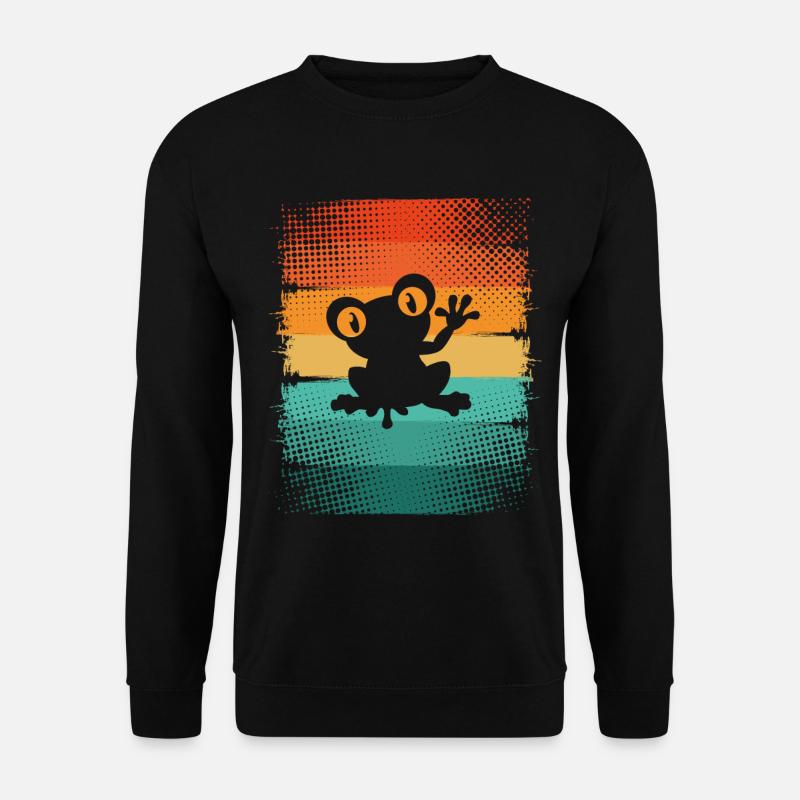 Frosch - Unisex Pullover - Schwarz
