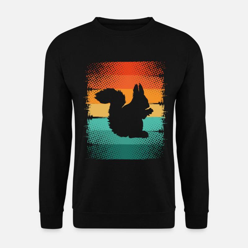 Eichhörnchen - Unisex Pullover - Schwarz