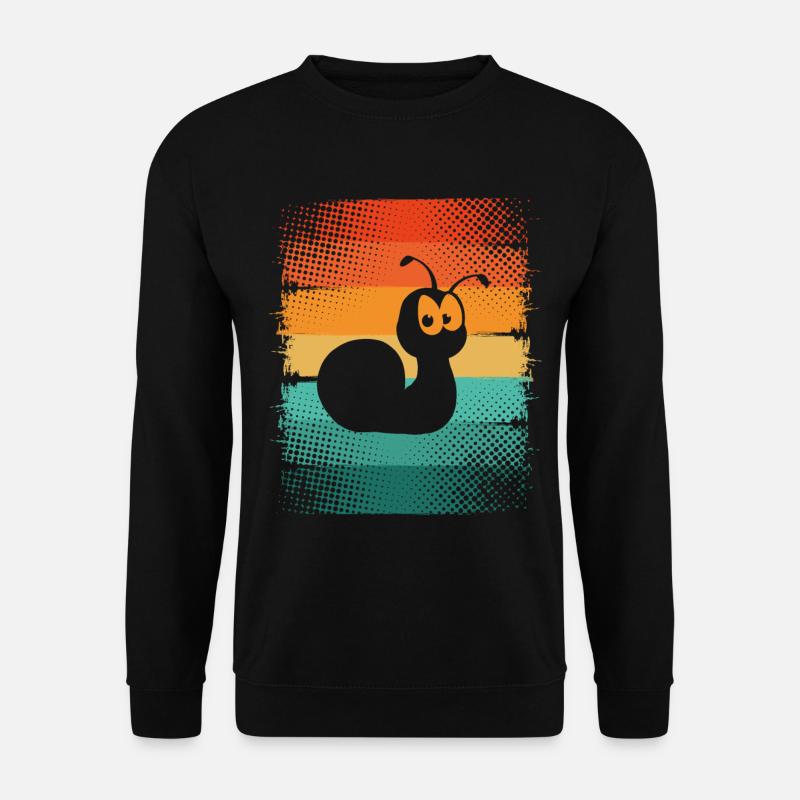 Schnecke - Unisex Pullover - Schwarz