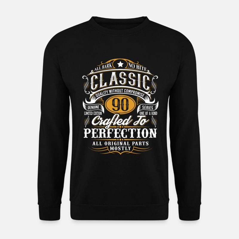 90th birthday - Unisex Sweatshirt - black
