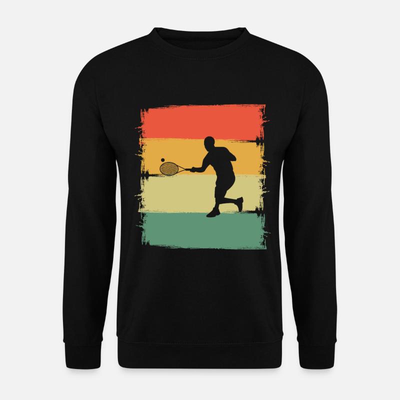 Tennis - Unisex Pullover - Schwarz