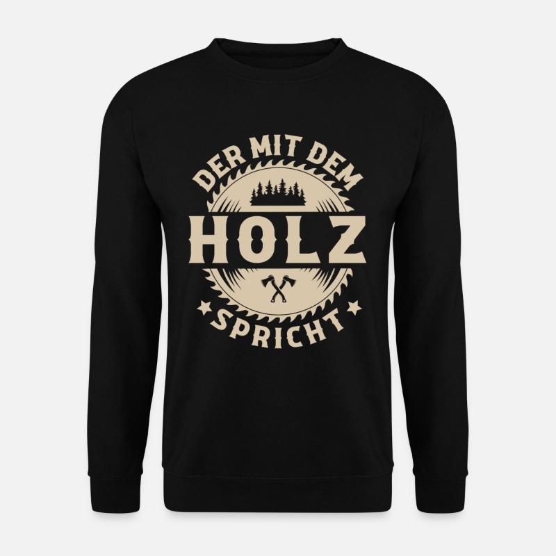 Holzfäller - Unisex Pullover - Schwarz