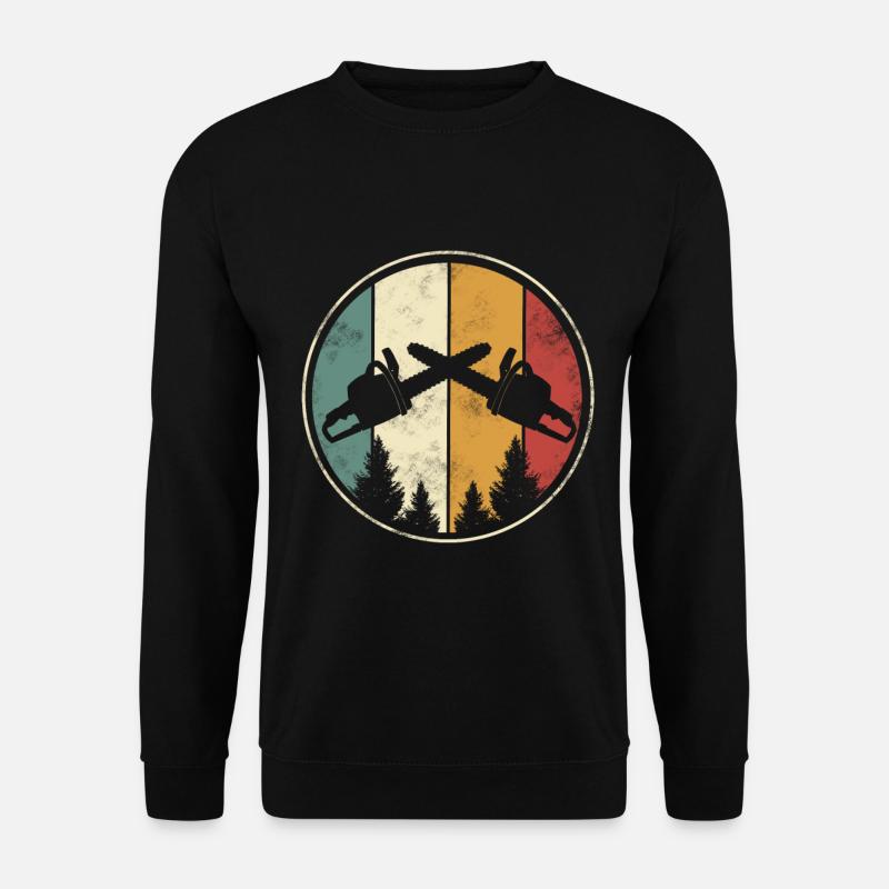 Chainsaw Lumberjack - Unisex Sweatshirt - black