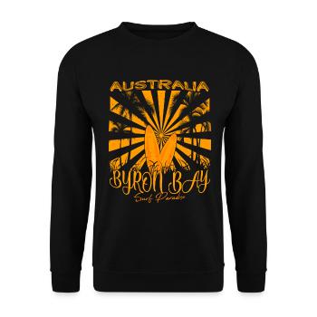 Byron Bay Australie Surfing Paradise - Sweat-shirt Unisexe - noir - Devant - Alina (178cm) & Michal (187cm)