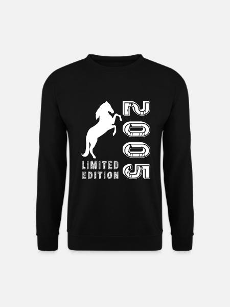 Limited Edition Pferd 2005 - Unisex Pullover - Schwarz