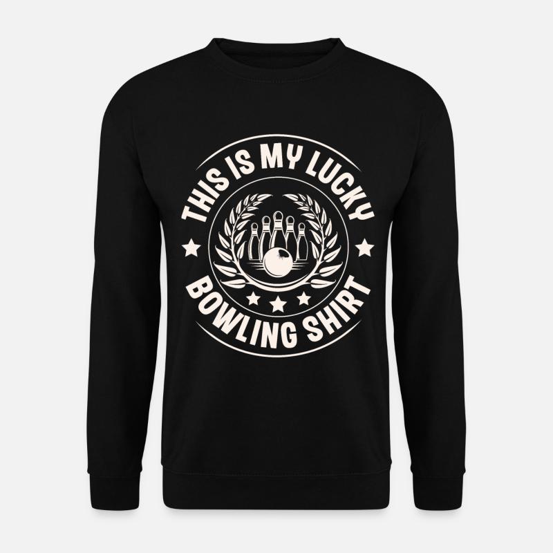 Bowling - Unisex Pullover - Schwarz