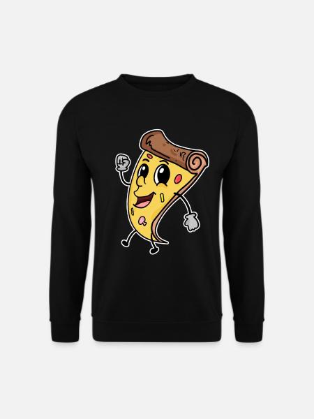 Pizza - Unisex Sweatshirt - black