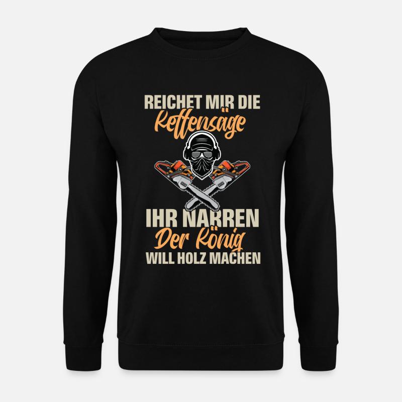 Holzfäller - Unisex Pullover - Schwarz