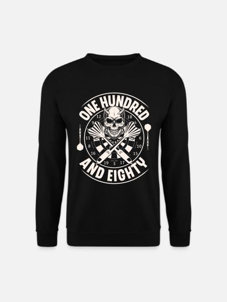Dart Darten Darts - Unisex Sweatshirt - black