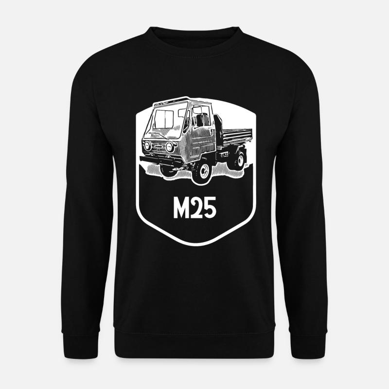 Multicar M25 - RDA - Classique - Sweat-shirt Unisexe - noir
