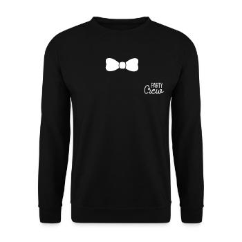 Équipe d’enterrement de vie de garçon - Sweat-shirt Unisexe - noir - Devant - Alina (178cm) & Michal (187cm)