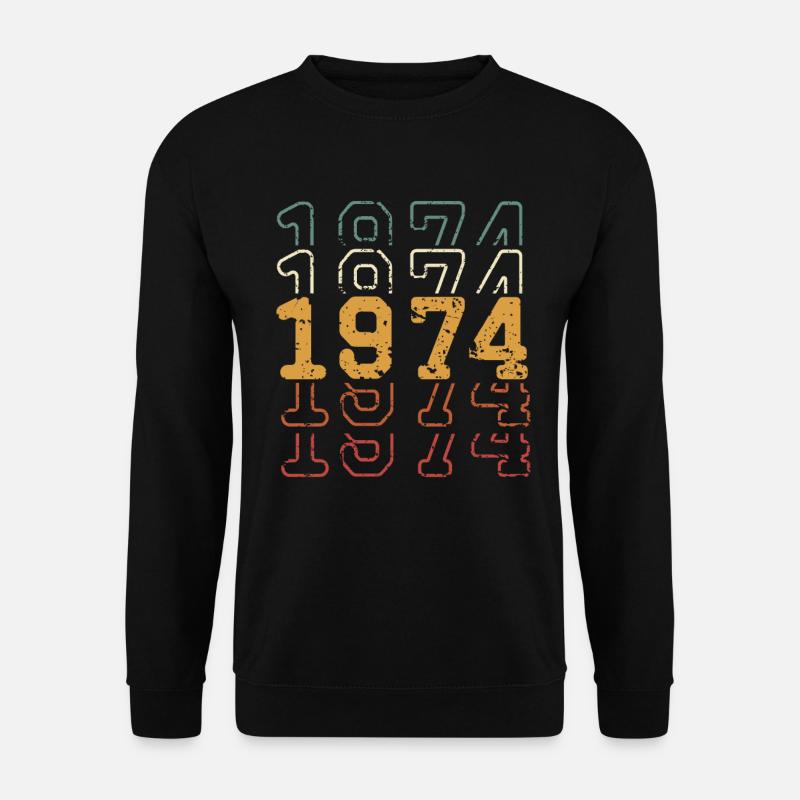 1974 - Unisex Pullover - Schwarz