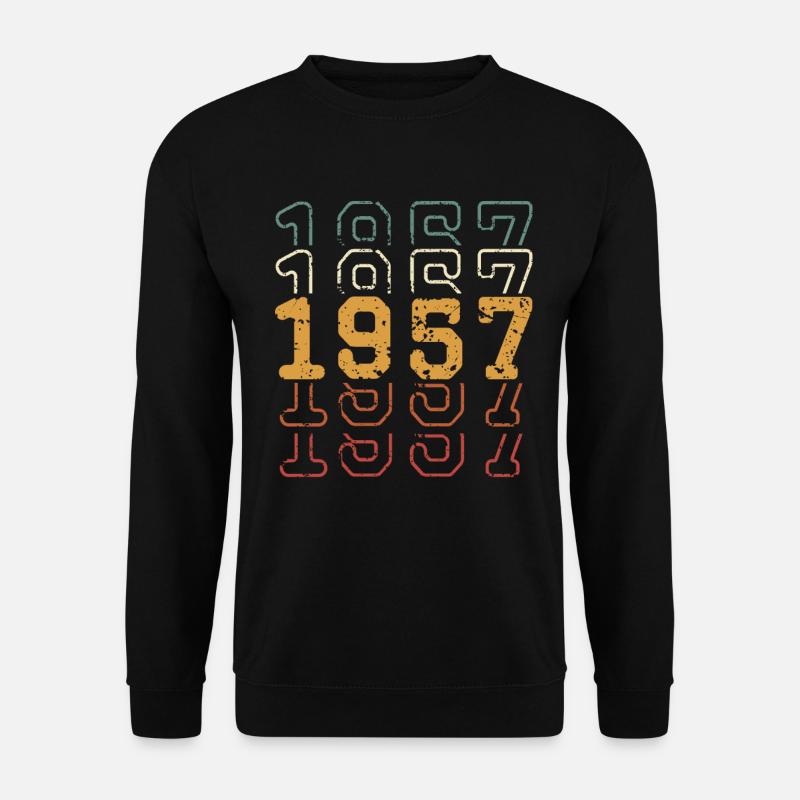 1957 - Unisex Pullover - Schwarz