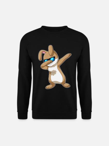 Bunny Hip Hop Dance - Unisex Sweatshirt - black