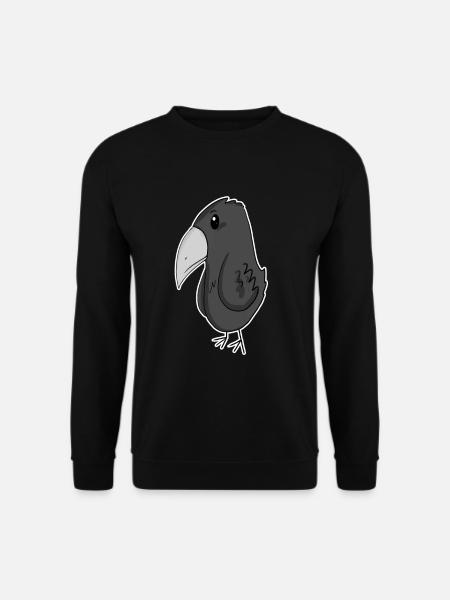 Corbeau - Sweat-shirt Unisexe - noir