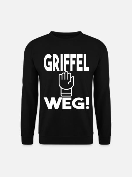 Schwäbisch Schwaben Griffel weg - Unisex Pullover - Schwarz